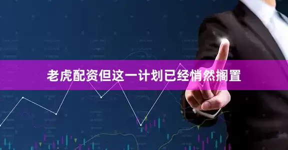 老虎配资但这一计划已经悄然搁置
