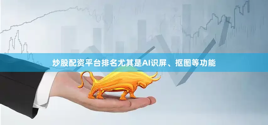 炒股配资平台排名尤其是AI识屏、抠图等功能