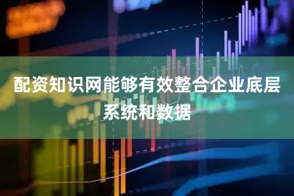 配资知识网能够有效整合企业底层系统和数据